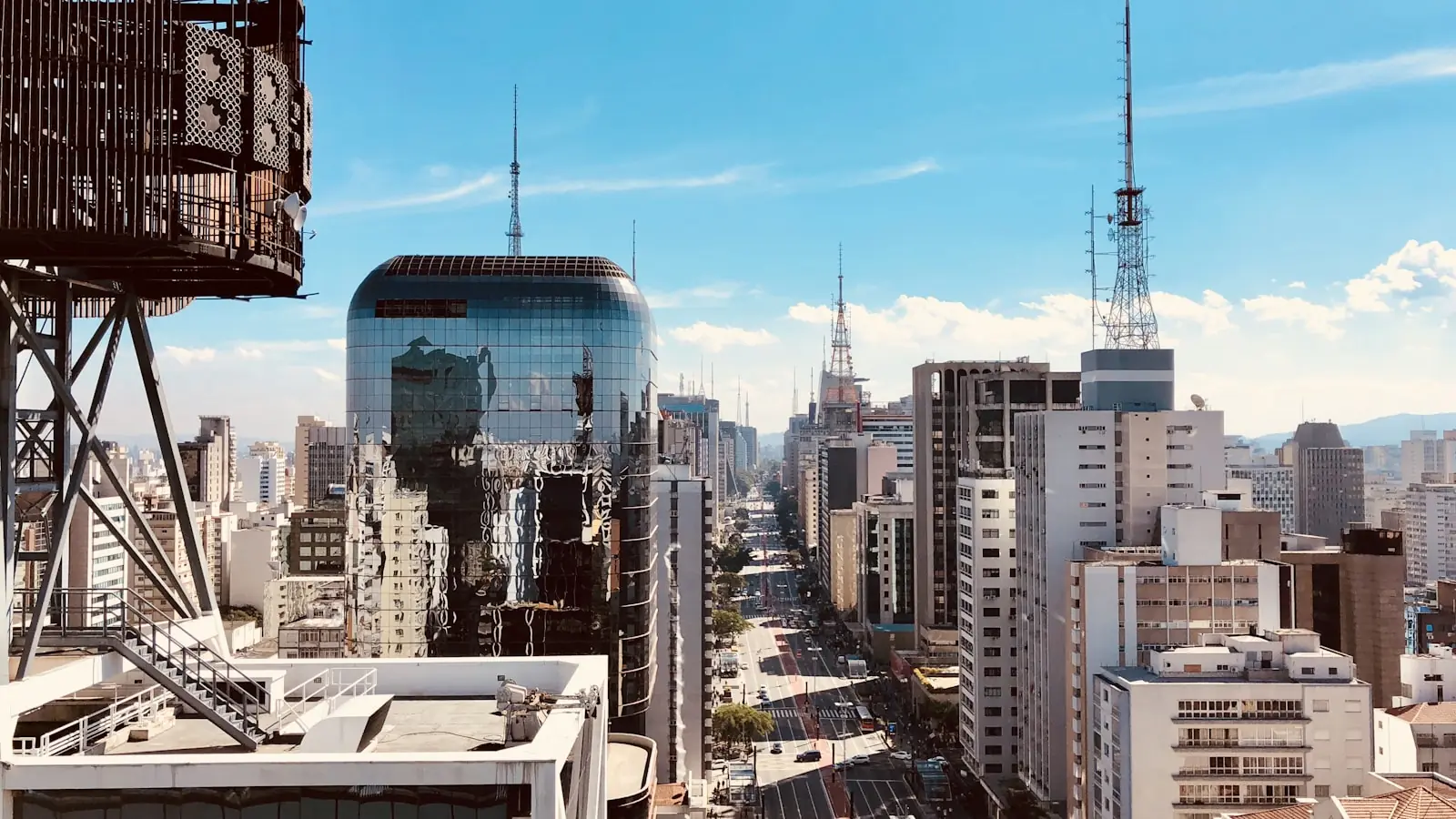 Vista da cidade de São Paulo
